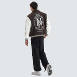 NENA AND PASADENA Facade Varsity Jacket - After Dark