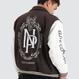 NENA AND PASADENA Facade Varsity Jacket - After Dark