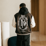 NENA AND PASADENA Facade Varsity Jacket - After Dark