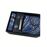 E-MALE Four Piece Boxed Tie Set