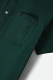 Brixton Sanford Oxford Short Sleeve Shirt - Primal Green