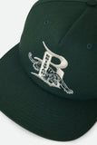 BRIXTON Predator Snapback - Primal Green
