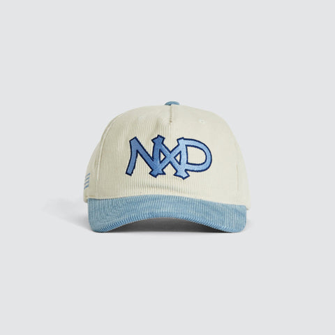 NENA AND PASADENA Major League Golfer Cap - Natural/Blue