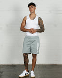 WNDRR OFFEND BEACH SHORT - Cement Grey