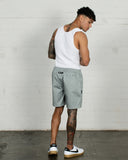 WNDRR OFFEND BEACH SHORT - Cement Grey