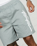 WNDRR OFFEND BEACH SHORT - Cement Grey