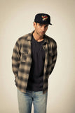 BRIXTON Keller Snapback Cap - Black