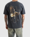 KISS CHACEY The Knight Heavy Box Fit Tee - Pigment Black