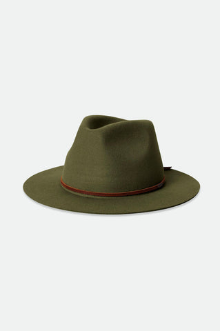 BRIXTON WESLEY FEDORA - Moss