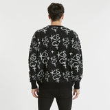 KISS CHACEY Sunset Relaxed Knit Jet Black