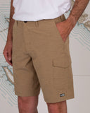 SALTY CREW Drifter 2 Cargo Hybrid Short - Tabacco