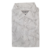 Bridgeport B2545 Short Sleeve Bamboo Print Shirt - Olive