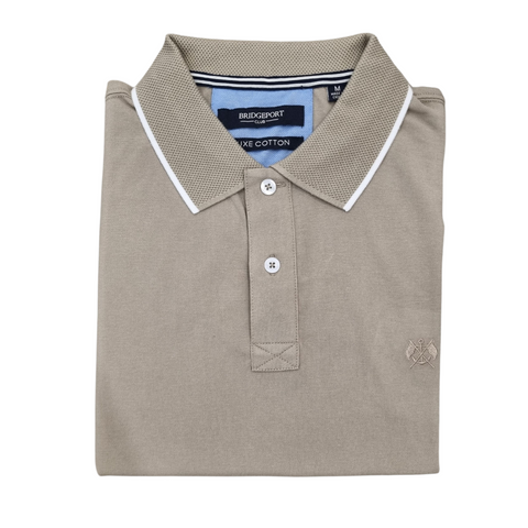 Bridgeport B2576 Polo Shirt - Stone