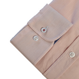 NAVY & NORTH N2522 Long Sleeve Woven Shirt - Mandarin