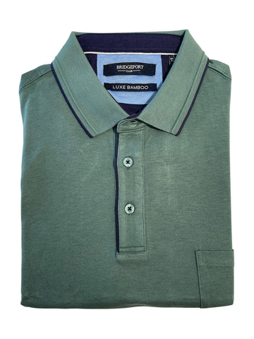 BRIDGEPORT B2578 Polo Shirt - Sage