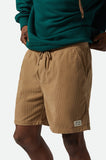 BRIXTON Everyday Corduroy Short - Khaki