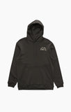 SALTY CREW Stamped Midweight Fleece Hood - Vintage Black