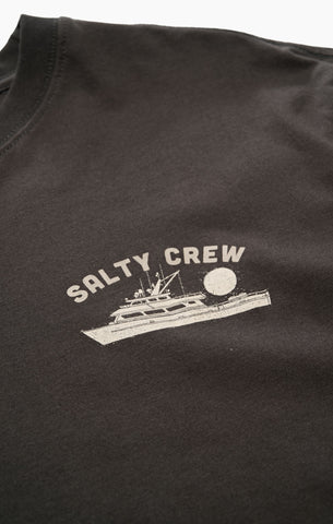 SALTY CREW Overnight Premium SS Tee - Vintage Black