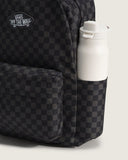 VANS Old Skool Grom Check Backpack - Black/Charcoal