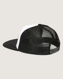 VANS Curved Bill Trucker Hat - Black/White