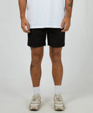 St Goliath 17 Linen Blend Volley Short- Black