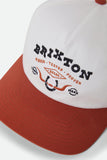 BRIXTON Beekman Snapback - Off White/Rust