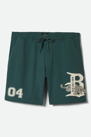 Brixton Everyday Stretch Hybrid Short - Primal Green