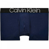 Calvin Klein Reconsidered Comfort Cotton Trunk - Lake Crest Blue
