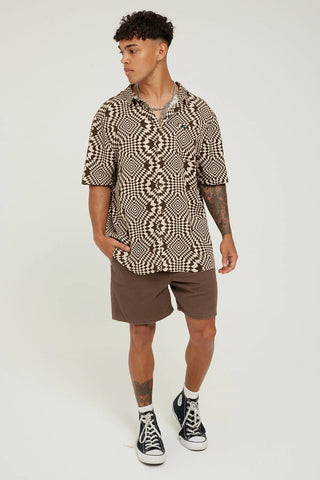 LEE WORKER 606922 RELAXED SHORT - Volcanic
