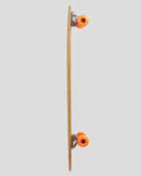 Dusters Dig It 40'' Longboard Skateboard - Bamboo Orange
