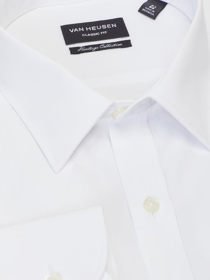 Van Heusen A101 CLASSIC RELAXED FIT SHIRT - White E-Male Store Van Heusen A101 CLASSIC RELAXED FIT SHIRT - White E-Male Store