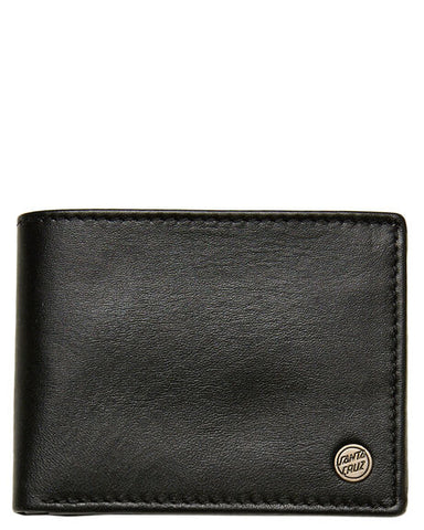 Santa Cruz DOT Leather Wallet - Black