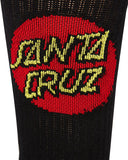Santa Cruz CRUZ Sock 4 Pack - Black