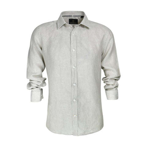 Cutler & Co Blake CS20776 Linen L/S Shirt - 119 Mist