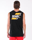WNDRR Across Muscle Top - Black