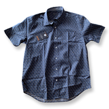Back Bay G660228 Stretch Cotton S/S Shirt - Navy