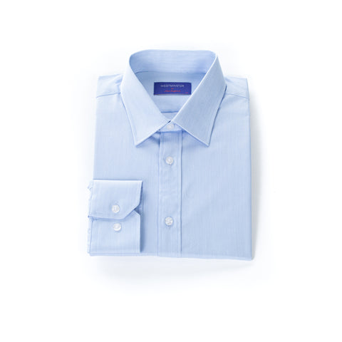 New England Windsor Shirt - Blue