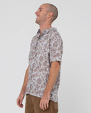 Rusty Hazed Short Sleeve Shirt - Light Fennel
