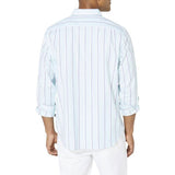 NAUTICA NAW0110445A CLASSIC FIT OXFORD STRIPE LS SHIRT