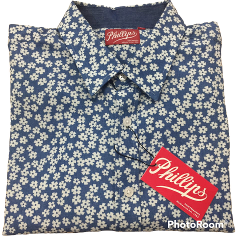 Phillips 166 Long Sleeve Floral Shirt