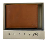 Rusty Ground Leather Wallet