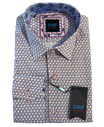 Scoop Myles Long Sleeve Shirt - Multi