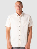 RUSTY Overtone Short Sleeve Linen Shirt - VTC