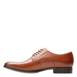 Clarks Gilman Plain Leather Shoe - Tan