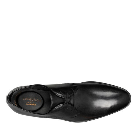 Clarks Leather Shoe - Black –