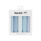 Buckle Cotton 5 Pack Handkerchief