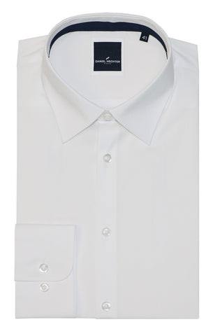 Daniel Hechter Franco Long Sleeve Shirt - White