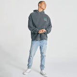 Nomadic Paradise Continental Relaxed Hoodie - Pigment Asphalt