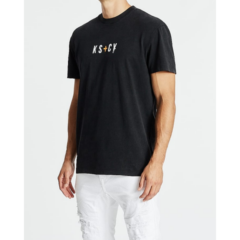 Kiss Chacey Establishment Relaxed Tee - Mineral Black
