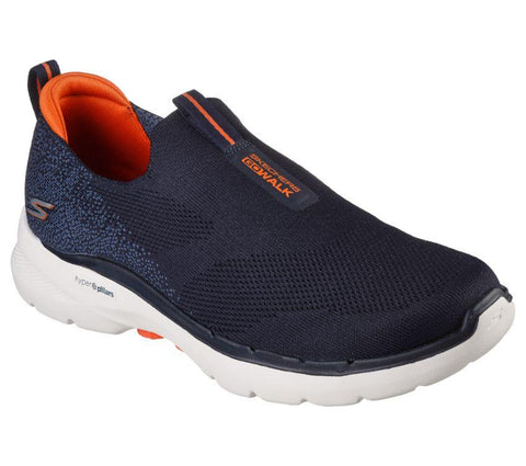 Skechers 216202 GO WALK 6 Sneaker - Navy Orange